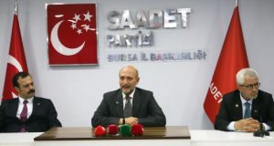 SAADET PARTİSİ BURSA TEŞKİLATINDA ADAY ADAYLARI TANITILDI