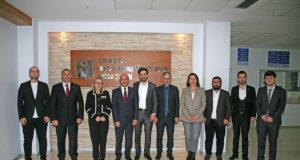 Mehmet Atmaca; Bursa İnşaat Mühendisleri Odasını ziyaret etti.