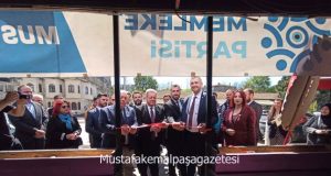 Memleket Partisi Mustafakemalpaşa ofisi açılışı ve aday tanıtımı yapıldı