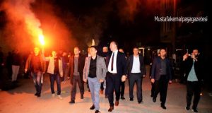 Ahmet Beygirci,yi Milletvekili Gibi Karşıladılar.