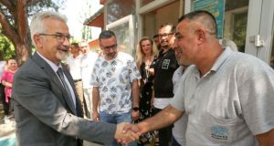 Nilüfer ailesi bayramlaştı