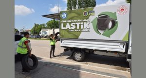 YILDIRIM’DA ÖMRÜNÜ TAMAMLAMIŞ LASTİKLER, EKONOMİYE KAZANDIRILIYOR