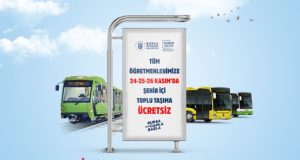 Öğretmenlere 3 gün ulaşım ücretsiz
