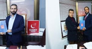 Dağlı ve Acar Mustafakemalpaşa Saadet Partisi Belediye Başkanlığı  Aday Adaylıklarını  Açıkladılar.