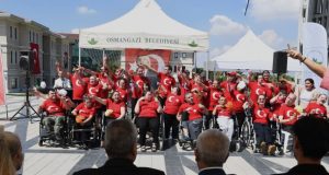 Engelli bireyler 30 Ağustos Zafer Bayramını coşkuyla kutladı