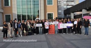 KADINLAR HAYKIRDI; ‘ÖLMEK İSTEMİYORUZ’