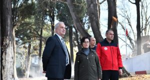 ŞEHİTLİK ANITI’NDA SONA DOĞRU