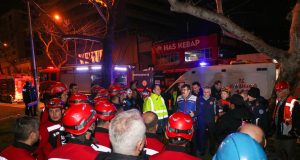 Büyükşehir’den BursaRay hattında yangın tatbikatı