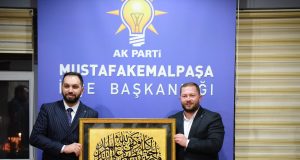 Furkan Akın Mustafakemalpaşalı gençleri Ziyaret etti.