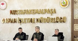 BÖLGE MÜDÜRÜNDEN ‘ORMAN’ TALİMATI