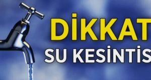 MUSTAFAKEMALPAŞA’DA SU KESİNTİSİ
