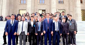 Atmaca Gençleri Mecliste Ağırladı