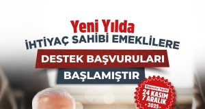 Büyükşehir’den emeklilere yeni yıl müjdesi