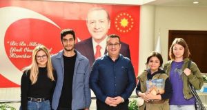 Mehmet Kanar öğrenciler ile birlikte!