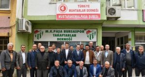 Mehmet Kanar muhtarlarla bir araya geldi