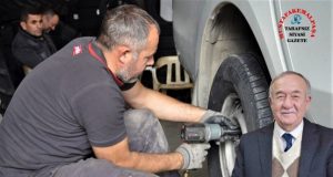 ARAÇ SAHİPLERİNE KIŞ LASTİĞİ UYARISI