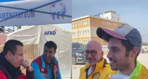 Başkan Kanar’dan İsrailli ekibe Tatlı  ikramı