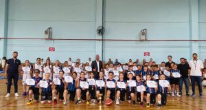 Başkan Karabatı’dan minik sporculara moral ziyareti