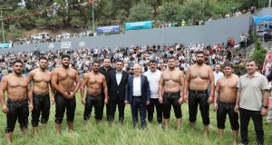 Bursa’da, 63. Tarihi Çalı Yağlı Güreşleri heyecanı