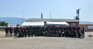 Bursa itfaiyesinden nefes kesen tatbikat