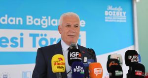 Bursa’ya can suyu olacak vana açıldı!