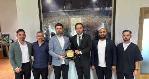 Başkan Çelik’e Mustafakemalpaşa’dan Yeşil-Beyaz Destek