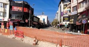 BURSA CADDESİ ALTYAPI 2. ETAP ÇALIŞMALARI BAŞLADI
