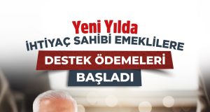 BÜYÜKŞEHİR’DEN EMEKLİLERE YENİ YIL DESTEĞİ