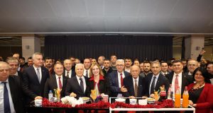 Büyükşehir ailesi yeni yılı birlikte kutladı