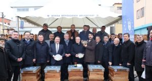 Büyükşehir’den dağ yöresine arı kovanı desteği
