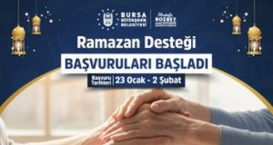 BURSA BÜYÜKŞEHİR’DEN ‘RAMAZAN DESTEĞİ’