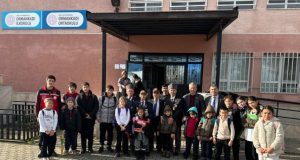 Ormankadı İlk ve Ortaokulu’nda Anlamlı Buluşma: Kıbrıs Gazileri Öğrencilerle Bir Araya Geldi