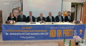 AK Parti Mustafakemalpaşa’da Danışma Meclisi Toplantısı