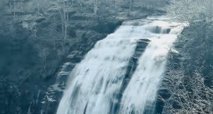 Kar Sularıyla Coştu: Suuçtu Şelalesi’nde Görsel Şölen