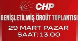 CHP Mustafakemalpaşa İlçe Başkanı Gökhan Demir’den Genişletilmiş Örgüt Toplantısına Davet