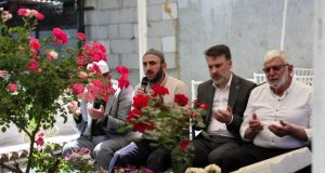 BAŞKAN VEKİLİ ŞAHİN BİBA’DAN ŞEHİTLİK VE ESNAF ZİYARETİ