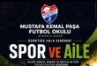 Mustafakemalpaşa’da “Spor ve Aile” Semineri Düzenlenecek