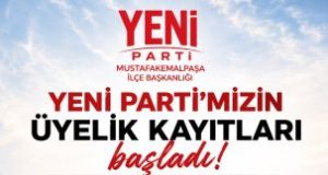 YENİ PARTİ MUSTAFAKEMALPAŞA’DA ÜYELİK KAYITLARI BAŞLADI