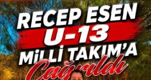Recep Esen’den Milli Takım Gururu