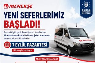MUSTAFAKEMALPAŞA’DAN ŞEHİR HASTANESİ’NE OTOBÜS SEFERLERİ BAŞLIYOR