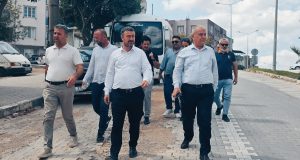 14 EYLÜL BULVARI’NDA YENİLEME ÇALIŞMALARI BAŞLADI