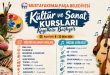 KÜLTÜR VE SANAT KURSLARI KAYITLARI BAŞLIYOR