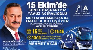 Ağıralioğlu Mustafakemalpaşa’da Vatandaşlarla Buluşacak