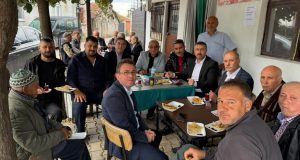 Mutlu Turgut sahada: Gönül gönüle Mustafakemalpaşa